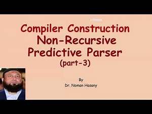 Non-Recursive Predictive Parsing (Part 3)