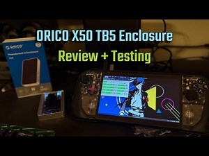 ORICO X50 Thunderbolt 5 Enclosure Review and eGPU Experiment