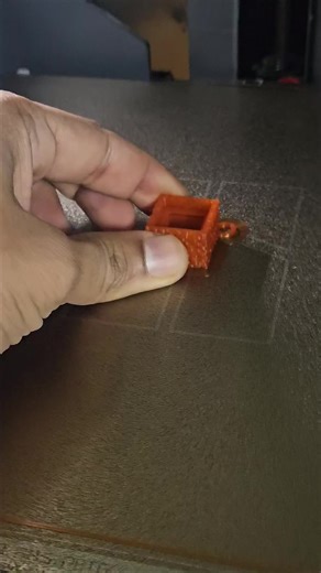 3DENCY | 3D Printed Grass Block Clicky Fidget Keychain Printer: Bambu Lab P1S Filament: Forest Green & Chocolate Brown STL File Model No. 1136546... | Instagram