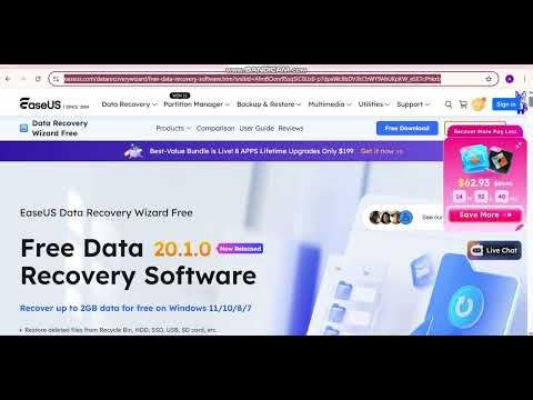 EaseUS Data Recovery Wizard 20.1.0 (Latest Full Version) License key 2026 Free Trial