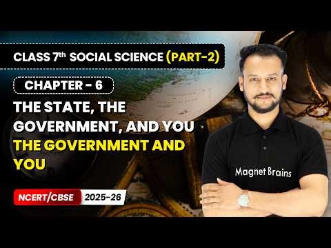 The Government and You - The State, the Government, and You | Class 7 Social Science (Part 2) | Ch 6