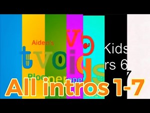 Aidens tvokids logo blooperganza all intros 1-7