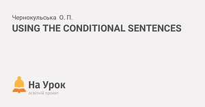 USING THE CONDITIONAL SENTENCES