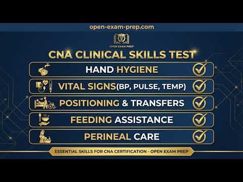 CNA Exam 2026: Complete Study Guide - Pass Your Certified Nursing Assistant Test (FREE)