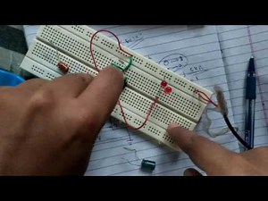 Generate clock pulse using 555 timer Ic #electronic #diy #clock #555