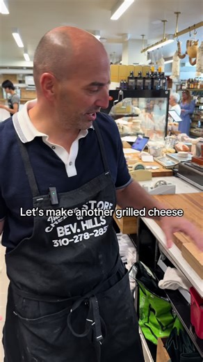 Grilled Cheese with Ementaller and Aged Comte