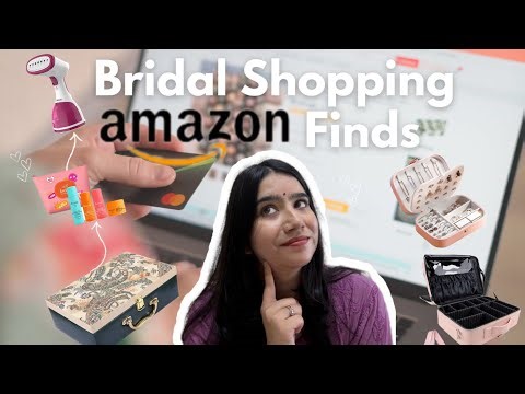 Amazon Bridal Finds You’ll Actually Use | Bridal Shopping Must Haves ✨😍