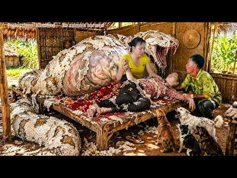 72 Hours of PURE TERROR 😱 Giant Python BURSTS OPEN on Bed – Girl TRAPPED ALIVE Inside, NO ESCAPE! 🐍🔥