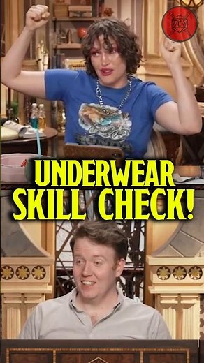 "We're Going To Make A Roll For Underwear PRONTO!" #criticalrole #dnd
