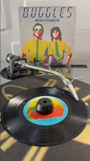 The Buggles - Video killed the radio star 1980 #vinyl #vinyloftheday #music #80smusic #dj #vintage