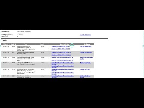 Word Exam on Module 1 2