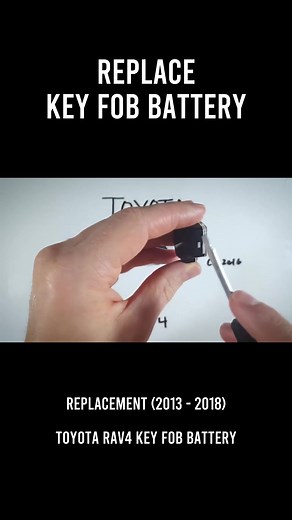 Toyota RAV4 Key Fob Battery Replacement Guide