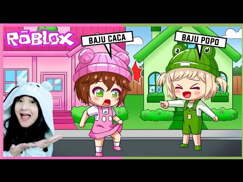 24 Jam Aku dan Popo Tukeran Baju di Brookhaven (ROBLOX)