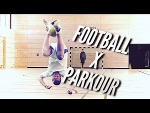 PARKOUR FOOTBALL⚽️🏃🏽 - BIGGEST FOOTBALL PARKOUR CHALLENGE EVER!!!