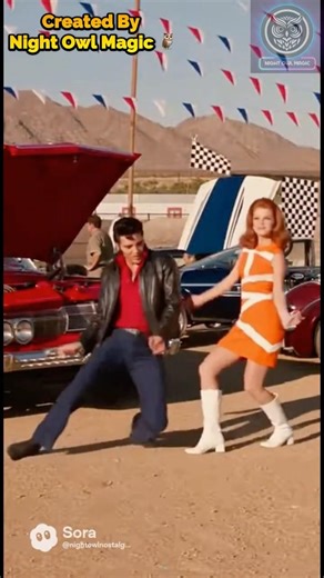 Elvis Presley & Ann-Margret Shake It At The Speedway (Reimagined Edit) 🦉 #shorts #elvispresley