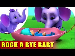 Rock A Bye Baby | English Song for Kids in 4K | Appu Series