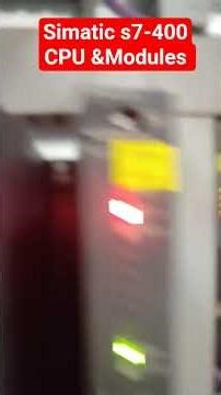 SIMATIC S7-400 CPU & Modules #siemens #automation #rollingmill ‪@controlbd‬ #power
