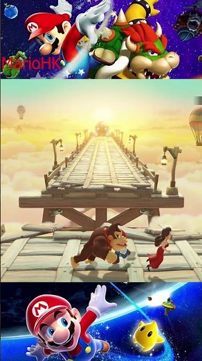 【スーパー マリオパーティ】日没の膠着状態 *ロゼッタ vs ドンキーコング vs マリオ vs ポリーン ( COM最強 たつじん) #shorts