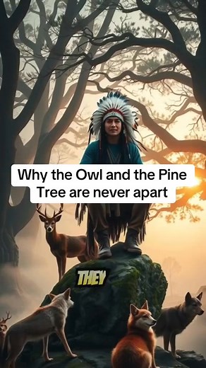 4.6K views · 247 reactions | Why the Owl and the Pine Tree are never apart Cherokee culture | Spirit of the Ancients | Facebook