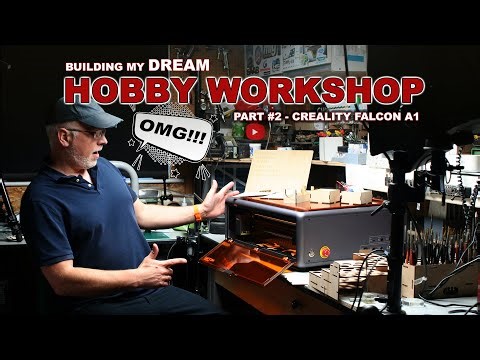 FALCON A1 LASER CUTTER & ENGRAVER CUSTOMISED PARTS!!!