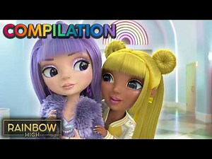 FIRST DAY OF SCHOOL! ✏️🎨🎒 Full Episode Marathon | Rainbow High
