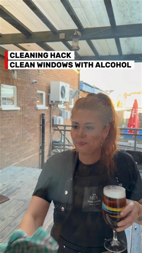 Check out the latest cleaning hack for the cleanest windows 😂 Find Us At: Mr Mo’s, Waterloo St, DY1 2BN | Mr Mo's Pool Lounge, Bar & Grill