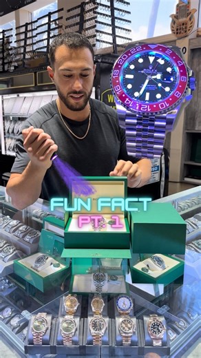 Vice Timepieces on Instagram: "Did you know that the ceramic Pepsi bezel glows completely red under a UV light❓🔦 . . . . #rolex #pepsi #rolexpepsi #pepsigmt #126710blro #fyp #watch #watches #watchoftheday #watchnerd #watchgeek #watchaddict #watchcollector #watchcollection #miami #travel #fun #fashion #style #miamibeach #fashion #trend #trendy #jewelry #picoftheday #ap #patek #luxury #luxurious #rm"