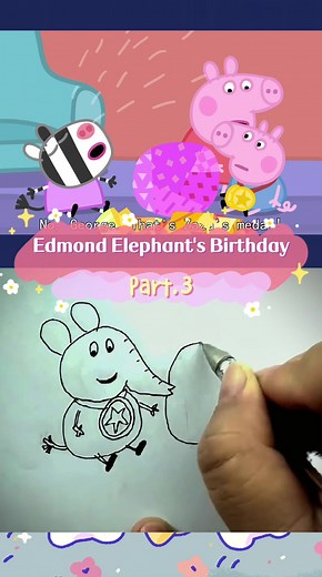 Edmond Elephant's Birthday Party Celebration