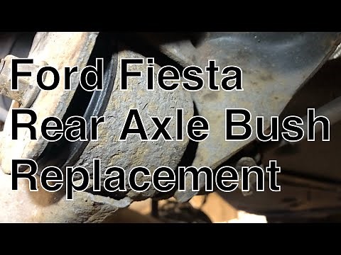 How To Replace Your Rear Suspension Axle Bushes. Ford Fiesta 1.0 Ecoboost! Easily
