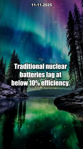 INSANE 100-Year Nuclear Battery! [7 Facts That Will Blow Your Mind] #shorts