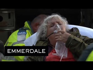 Lisa Is Rushed To Hospital As Jai And Rishi look on - Emmerdale