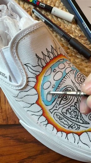 Custom Vans with Sublime-Inspired Artwork