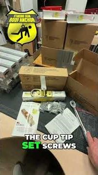 SSRA1 4-Piece Pro Pack Unboxing: The Ultimate Non-Penetrating Roof Anchor