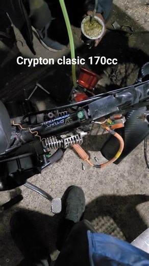crypton 105 llevada a 170cc