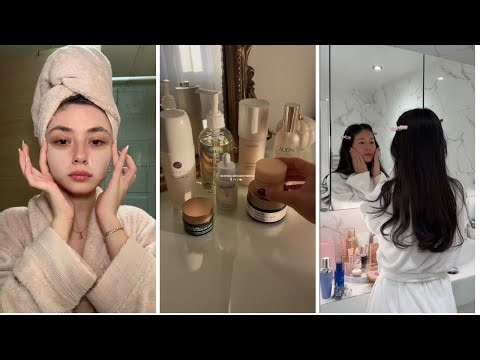 Skincare routine tiktok compilation 2