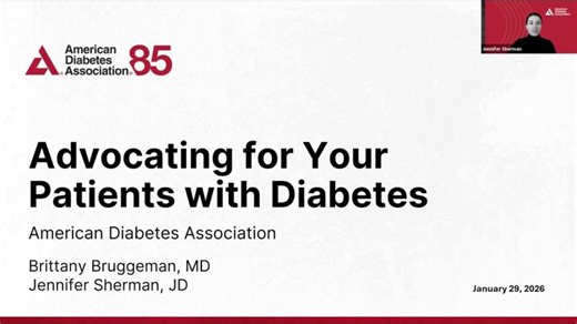 Advocating for Your Patients with Diabetes | American Diabetes Association