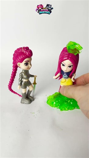 Kpop Demon Hunters Pocoyo and Sprunki Rumi with a painting! 4 #kpopdemonhunters