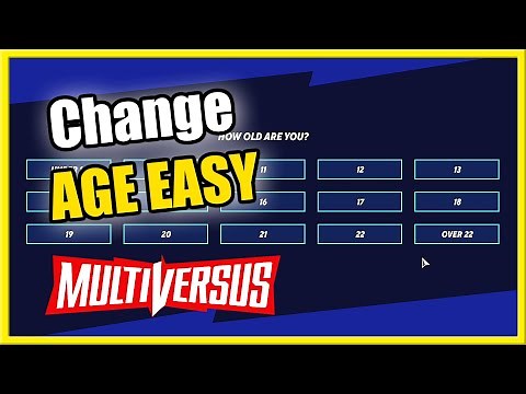 How to Change Your Age in MultiVersus Account (Best Method)