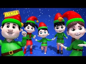 Elves Finger Family | Christmas Carols | Nursery Rhymes & Christmas Songs with Farmees | Merry Xmas