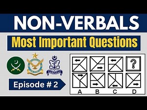 Non Verbal Intelligence - Most important Questions| Pak Army | Pak Navy | PAF Test Preparation