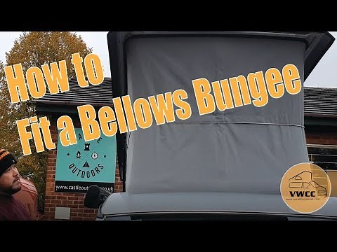 How to fit a Bellows Bungee - VW California Poptop