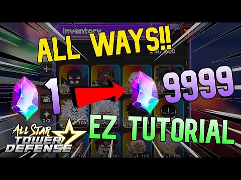 Best Stardust Farming Ways - All Star Tower Defense