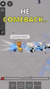 Not even real players🙏 #shorts #roblox #strongestbattlegrounds