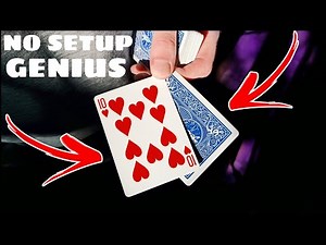 No Setup Teleportation Card Trick That Feels Like a Glitch in Reality (Tutorial card trick)