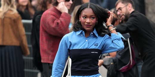 How Miu Miu’s Rising It Girl Demi Singleton Got Ready for the Runway Show