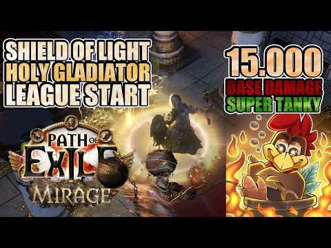 Shield Of Light Gladiator League Starter [PoE][3.28]