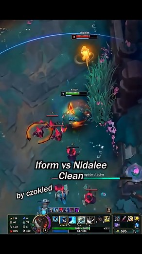 Iform vs Nidalee - Clean #esports #highlight #reelsvideoシ #lol #gaming #LeagueofLegends #yasuo | Gaming Esports News