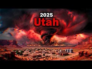 The Most Dangerous Fire Tornado Ever Recorded - Utah 2025