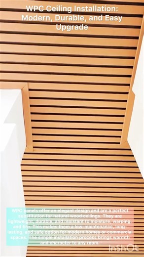 WPC Ceiling Installation: Modern, Durable, and Easy Upgrade