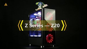GOLDEN FIELD Z20 Computer Case ATX Gaming PC Case E-ATX/ATX/ITX/M-ATX Desktop Computer Shell Cases Side Openable Window